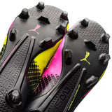 PUMA EvoSPEED SL II Tricks FG Firm Ground Soccer Cleats Pink Glo/Safety Yellow - Best Buy Soccer