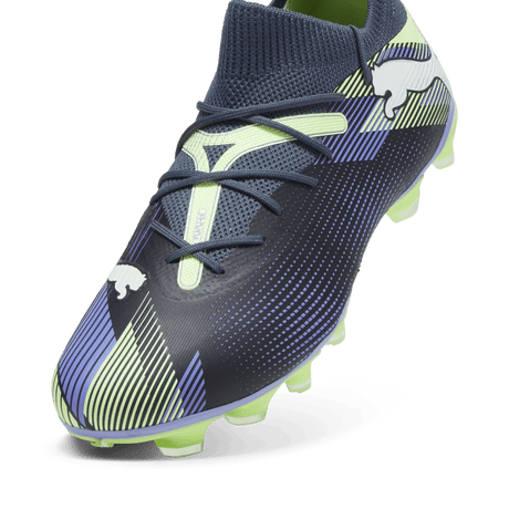 PUMA Future 7 Match FG/AG Football Cleats Multi - Ground Gray Skies/White - Best Buy Soccer