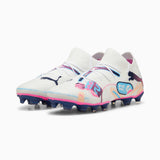 PUMA Future 7 Match Volume UP FG/AG Multi-Ground Soccer Cleats - White/Blue/Pink - Best Buy Soccer