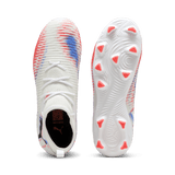 PUMA Future 8 Match FG/AG Firm/Multi - Ground Kids Soccer Cleats - White/Black - Best Buy Soccer