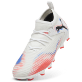 PUMA Future 8 Match FG/AG Firm/Multi - Ground Kids Soccer Cleats - White/Black - Best Buy Soccer