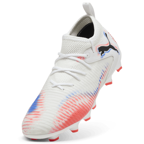 PUMA Future 8 Match FG/AG Firm/Multi - Ground Kids Soccer Cleats - White/Black - Best Buy Soccer