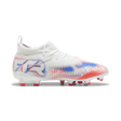 PUMA Future 8 Match FG/AG Firm/Multi - Ground Kids Soccer Cleats - White/Black - Best Buy Soccer