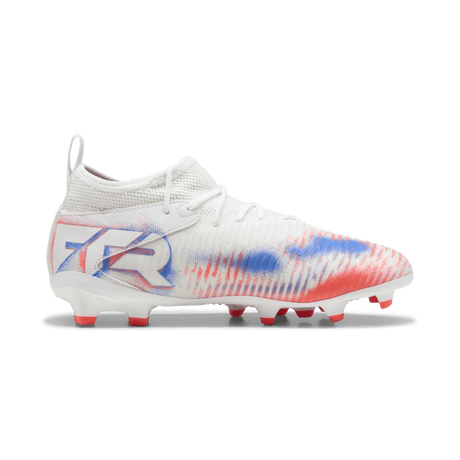 PUMA Future 8 Match FG/AG Firm/Multi - Ground Kids Soccer Cleats - White/Black - Best Buy Soccer