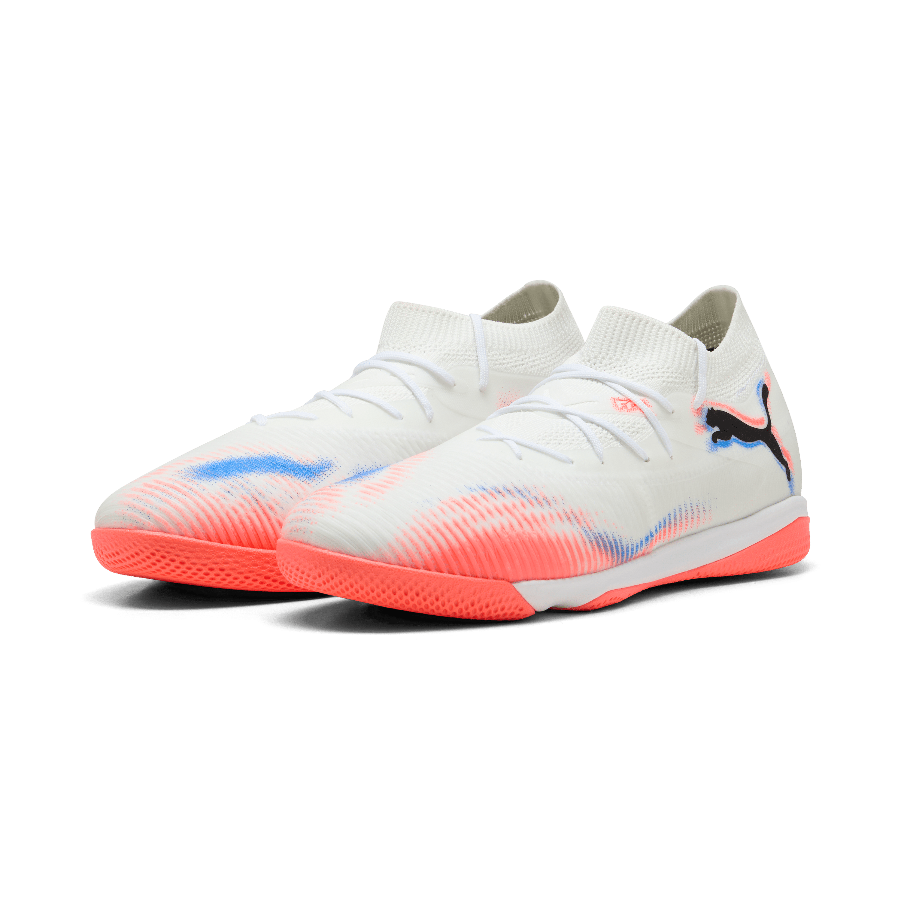 PUMA Future 8 Match FG/AG Firm/Multi - Ground Soccer Cleats - White/Black - Best Buy Soccer
