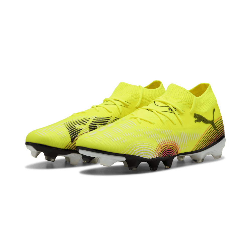PUMA Future 8 Match FG/AG Firm/Multi - Ground Soccer Cleats Yellow - Best Buy Soccer