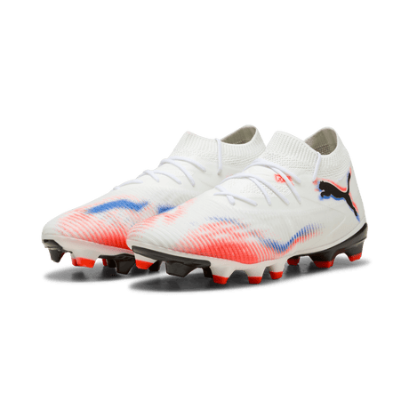 PUMA Future 8 Match FG/AG Firm/Multi - Ground Women's Soccer Cleats - White/Black - Best Buy Soccer