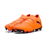 PUMA Future 8 Match FG/AG Men's Soccer Cleats - Orange/Black - Best Buy Soccer