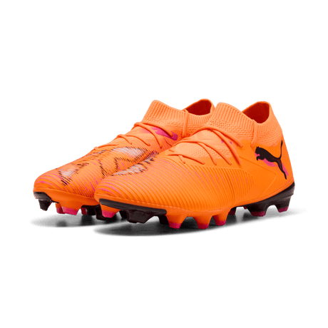 PUMA Future 8 Match FG/AG Men's Soccer Cleats - Orange/Black - Best Buy Soccer