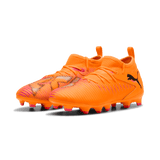 PUMA Future 8 Match FG/AG Youth Soccer Cleats - Orange/Black - Best Buy Soccer