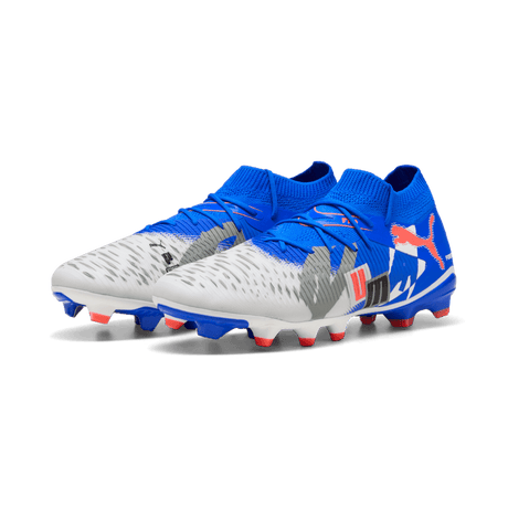 PUMA Future 8 Match Forever FG/AG Firm Ground Soccer White/Blue - Best Buy Soccer