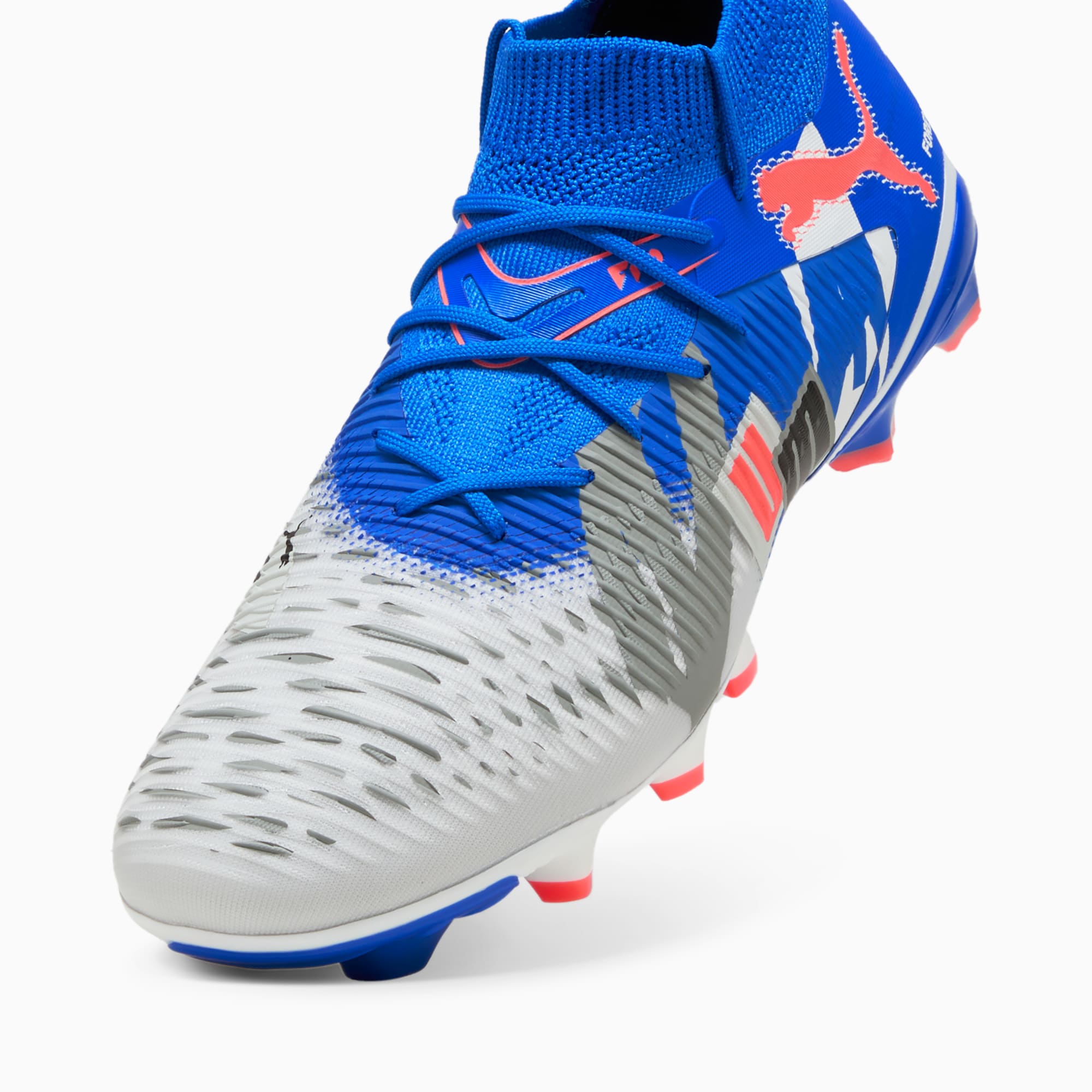 PUMA Future 8 Match Forever FG/AG Firm Ground Soccer White/Blue - Best Buy Soccer