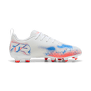 PUMA Future 8 Play FG/AG Firm/Multi - Ground Kids Soccer Cleats - White/Black - Best Buy Soccer