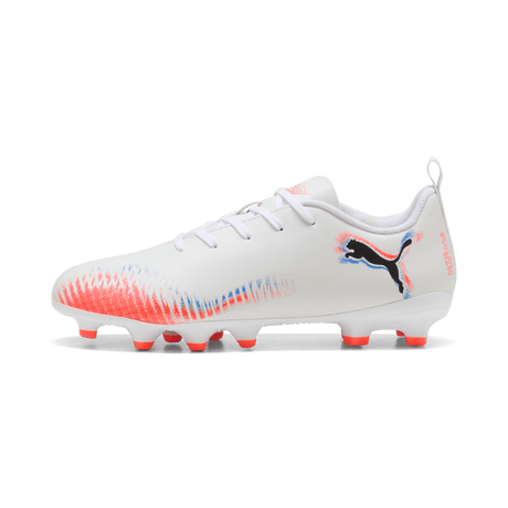PUMA Future 8 Play FG/AG Firm/Multi - Ground Kids Soccer Cleats - White/Black - Best Buy Soccer