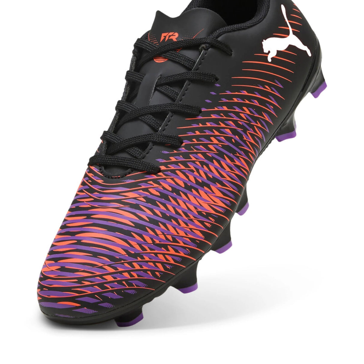 PUMA Future 8 Play FG/AG Youth Soccer Cleats - Black/White/Glowing Red - Best Buy Soccer