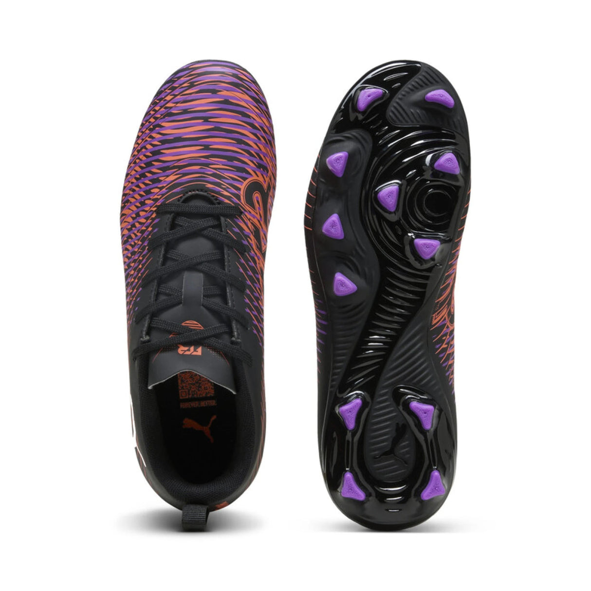PUMA Future 8 Play FG/AG Youth Soccer Cleats - Black/White/Glowing Red - Best Buy Soccer