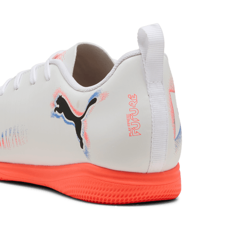 PUMA Future 8 Play Kids Indoor Shoes - White/Black - Best Buy Soccer