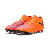PUMA Future 8 Ultimate FG Men's Soccer Cleats - Orange/Black - Best Buy Soccer
