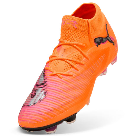 PUMA Future 8 Ultimate FG Men's Soccer Cleats - Orange/Black - Best Buy Soccer