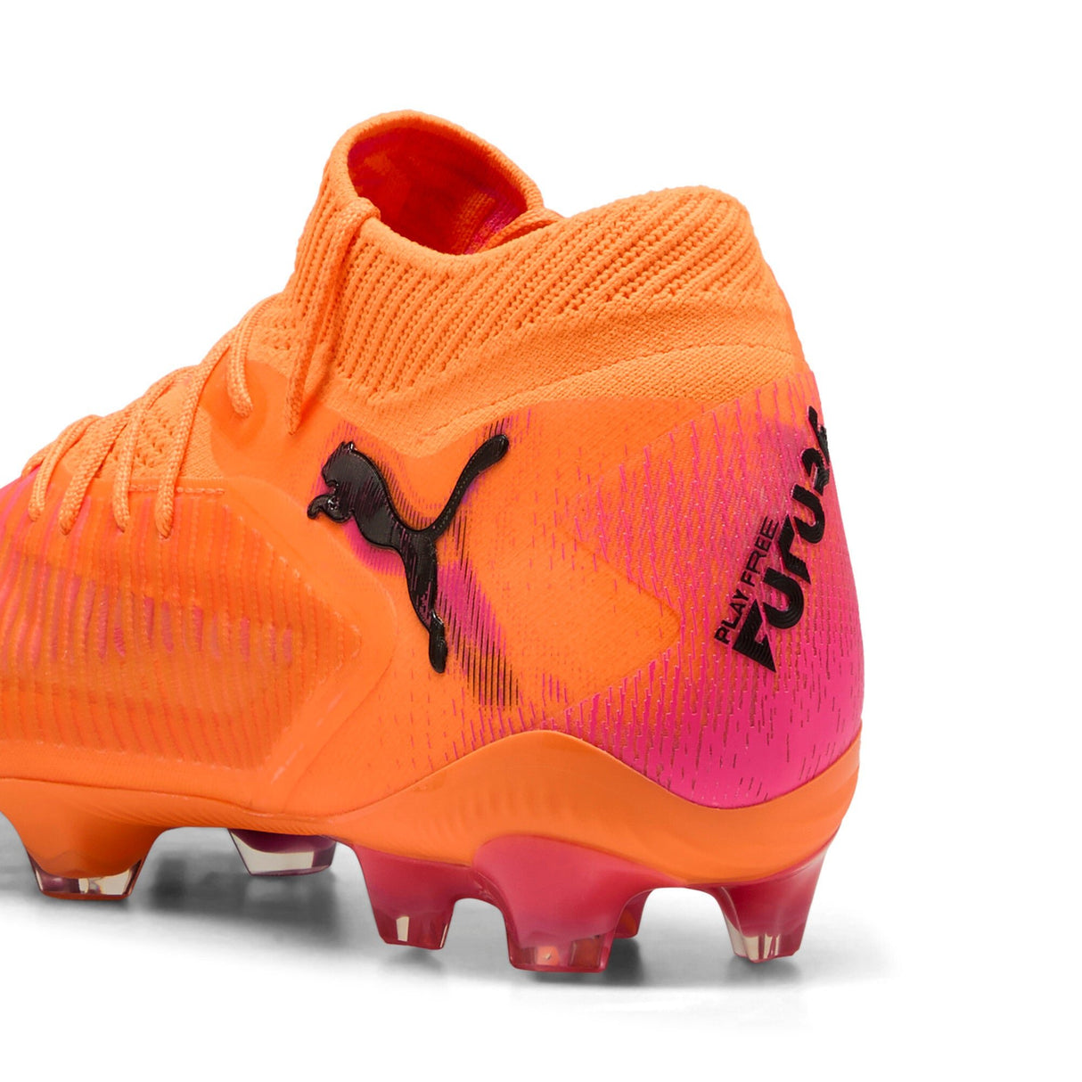 PUMA Future 8 Ultimate FG Women's Soccer Cleats - Orange/Black - Best Buy Soccer
