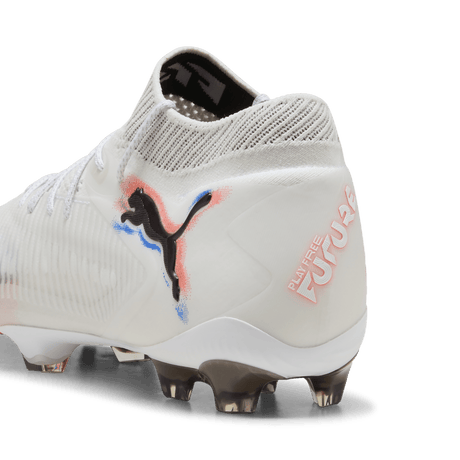 PUMA Future 8 Ultimate Firm Ground Soccer Cleats - White/Black - Best Buy Soccer