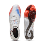 PUMA Future 8 Ultimate Firm Ground Soccer Cleats - White/Black - Best Buy Soccer