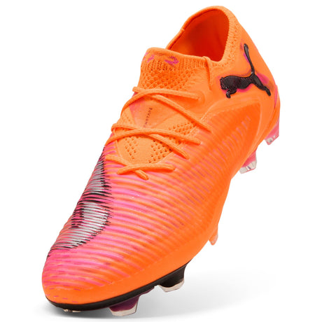 PUMA Future 8 Ultimate Low FG Men's Soccer Cleats - Orange/Black - Best Buy Soccer