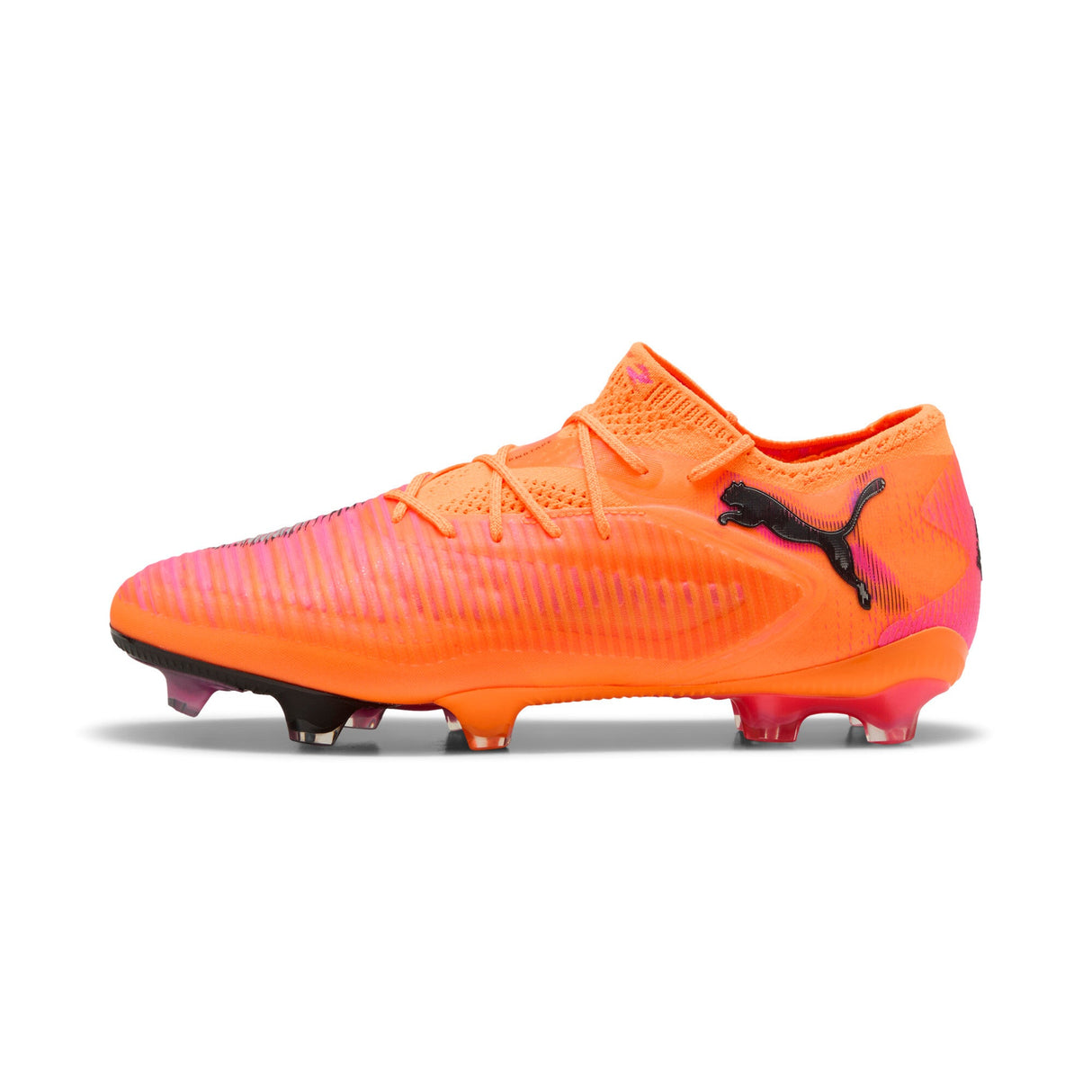 PUMA Future 8 Ultimate Low FG Men's Soccer Cleats - Orange/Black - Best Buy Soccer
