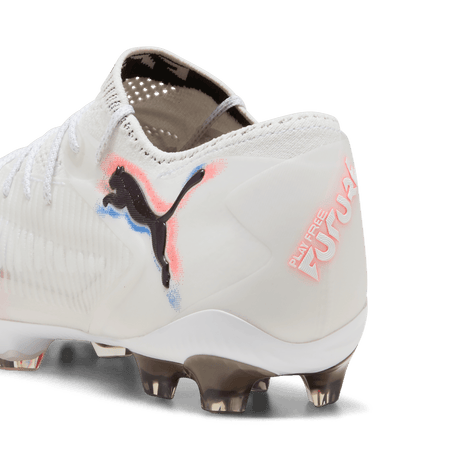 PUMA Future 8 Ultimate Low Firm Ground Soccer Cleats - White/Black - Best Buy Soccer