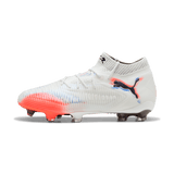 PUMA Future 8 Ultimate Women's Firm Ground Soccer Cleats - White/Black - Best Buy Soccer