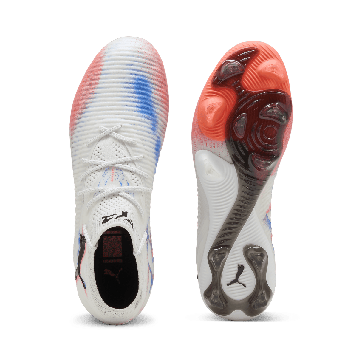 PUMA Future 8 Ultimate Women's Firm Ground Soccer Cleats - White/Black - Best Buy Soccer