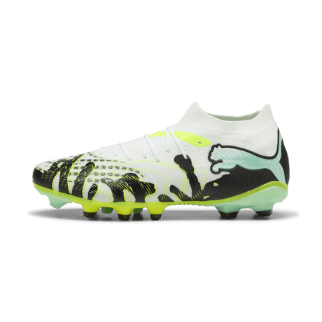 PUMA Future 9 Match Creativity FG/AG Firm Ground/Artificial Ground Men's Soccer Cleats - Yellow/White - Best Buy Soccer