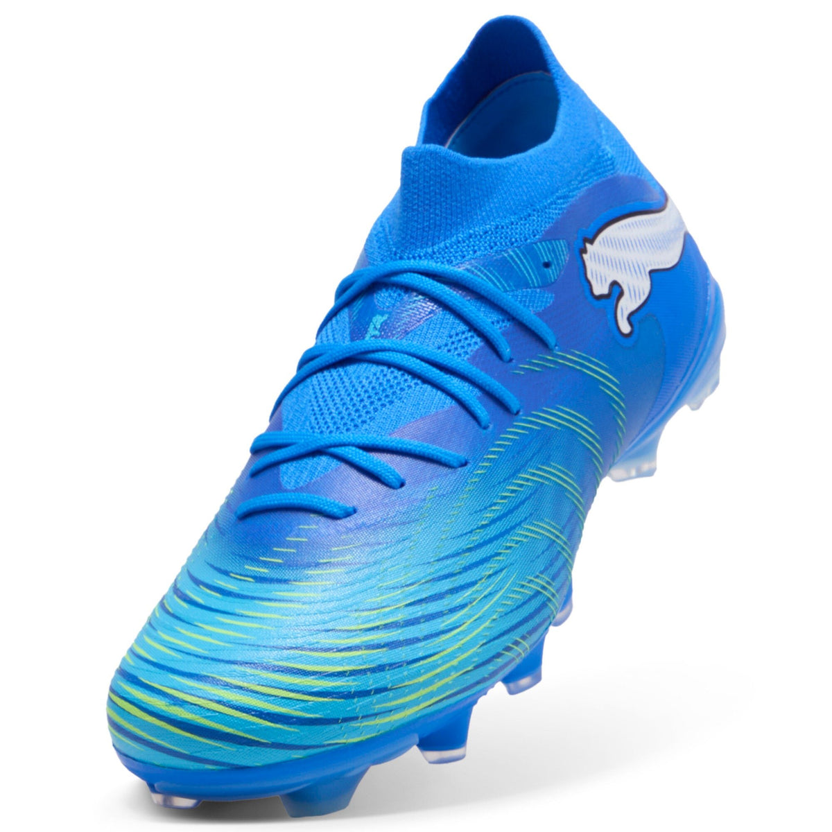 PUMA Future 9 Match FG/AG Firm Ground/Artificial Ground Men's Soccer Cleats - Blue/White - Best Buy Soccer