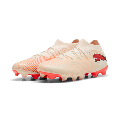 PUMA Future 9 Match FG/AG Firm Ground/Artificial Ground Mne's Soccer Cleats - White/Red - Best Buy Soccer