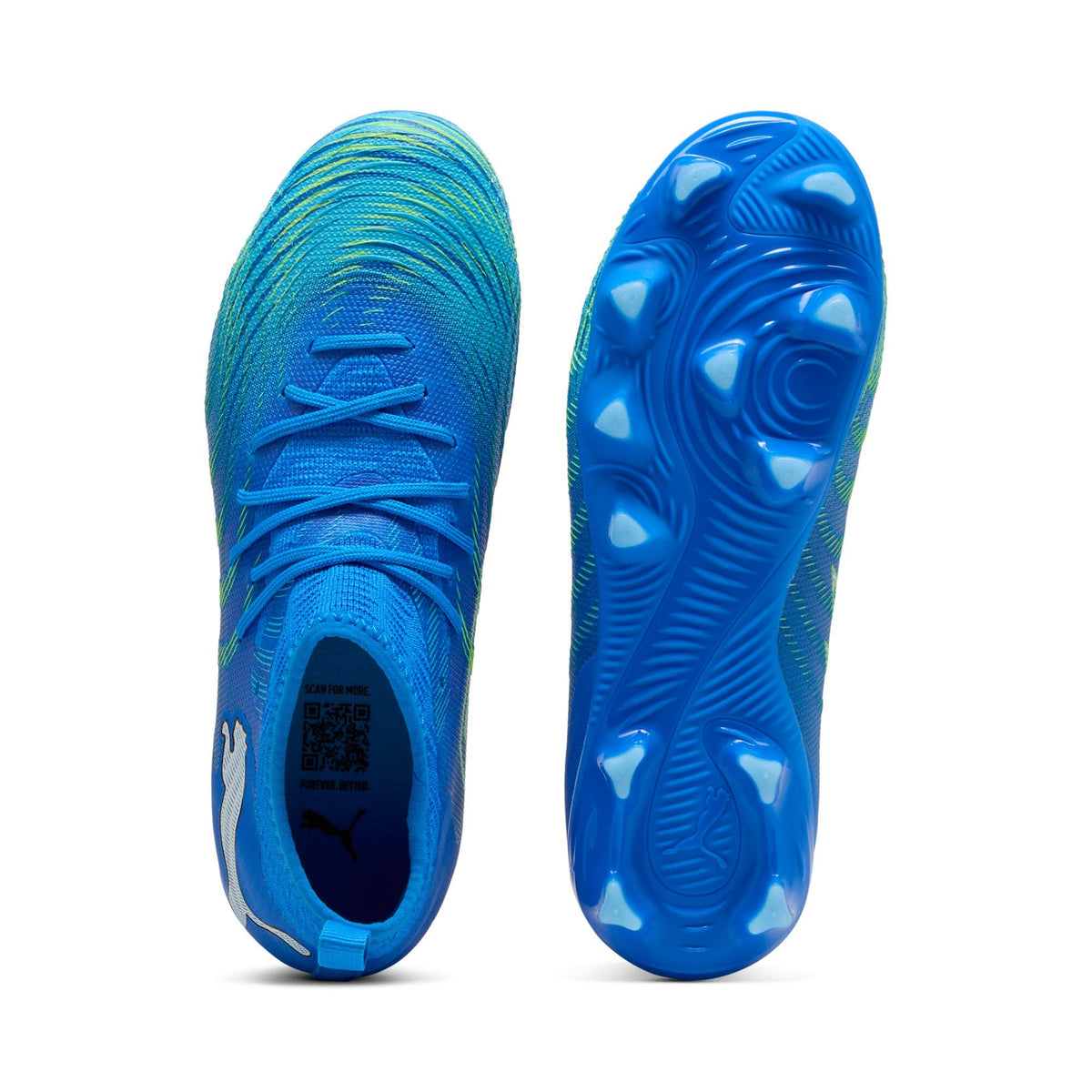 PUMA Future 9 Match FG/AG Firm Ground/Artificial Ground Youth Soccer Cleats - Blue/White - Best Buy Soccer