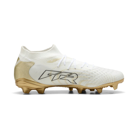 PUMA Future 9 Match FG/AG Firm/Multi-Ground Men's Soccer Cleats - White/Gold/Black - Best Buy Soccer