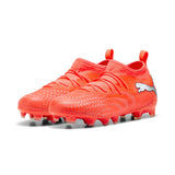 PUMA Future 9 Match FG/AG Firm/Multi-Ground Youth Soccer Cleats - Red/White/Black - Best Buy Soccer