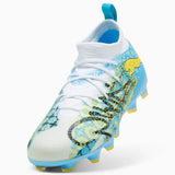PUMA Future 9 Match Playmaker FG/AG Firm Ground/Artificial Ground Youth Soccer Cleats - White/Blue - Best Buy Soccer