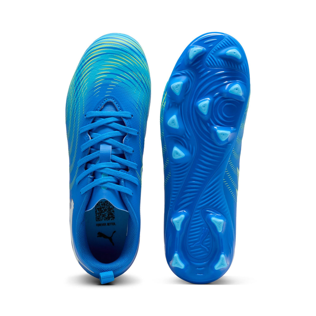 PUMA Future 9 Play FG/AG Firm Ground/Artificial Ground Youth Soccer Cleats - Blue/White - Best Buy Soccer