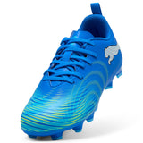 PUMA Future 9 Play FG/AG Firm Ground/Artificial Ground Youth Soccer Cleats - Blue/White - Best Buy Soccer