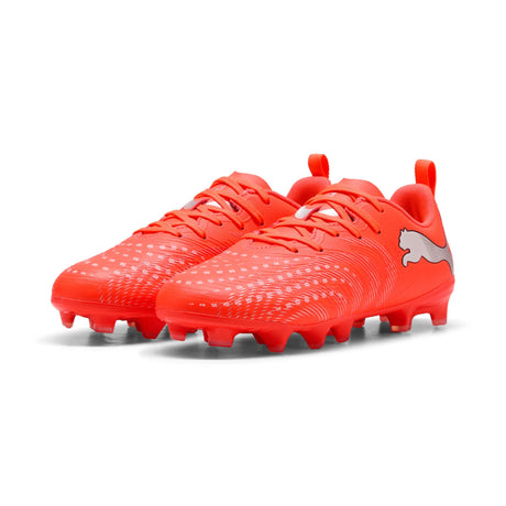 PUMA Future 9 Play FG/AG Firm/Multi-Ground Youth Soccer Cleats - Red/White/Black - Best Buy Soccer