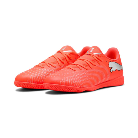 PUMA Future 9 Play IN Indoor Men's Soccer Shoes - Red/Black/White - Best Buy Soccer
