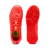 PUMA Future 9 Play TF Turf Youth Soccer Cleats - Red/White/Black - Best Buy Soccer
