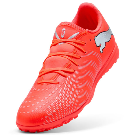 PUMA Future 9 Play TT Turf Men's Soccer Cleats - Red/White/Black - Best Buy Soccer