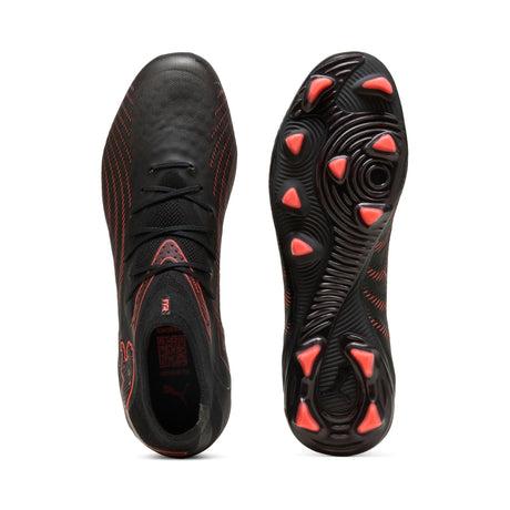 PUMA Future 9 Pro FG/AG Firm Ground/Artificial Ground Men's Soccer Cleats - Black/Red/Gray - Best Buy Soccer