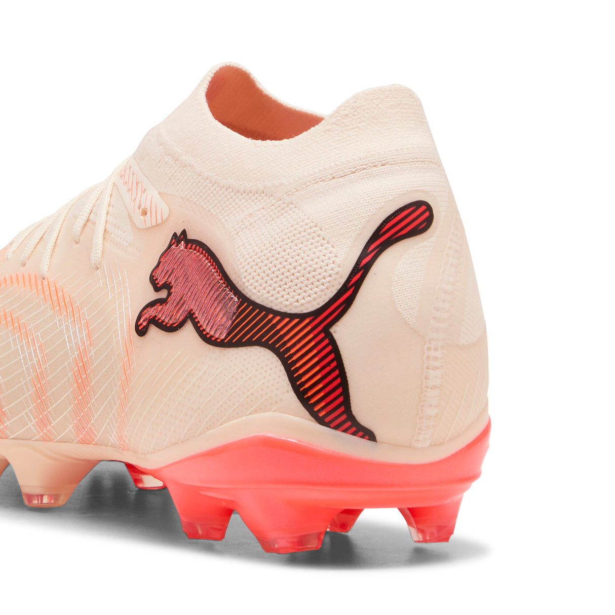 PUMA Future 9 Pro FG/AG Firm Ground/Artificial Ground Men's Soccer Cleats - White/Red - Best Buy Soccer