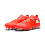 PUMA Future 9 Pro FG/AG Firm/Multi-Ground Men's Soccer Cleats - Red/White - Best Buy Soccer