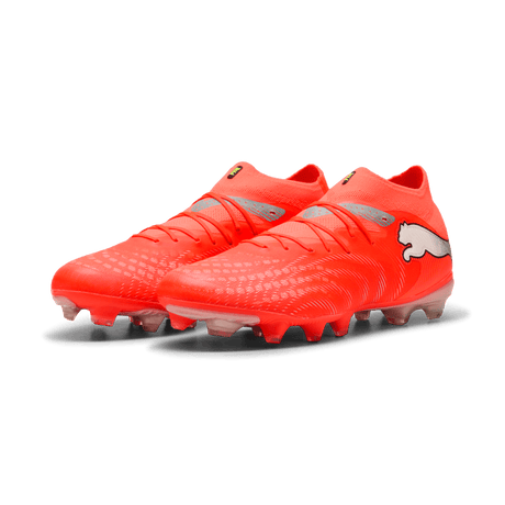 PUMA Future 9 Pro FG/AG Firm/Multi-Ground Men's Soccer Cleats - Red/White - Best Buy Soccer