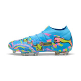 PUMA Future 9 Ultimate Advanced Level FG Firm Ground Men's Soccer Cleats - White/Blue/Pink/Yellow - Best Buy Soccer