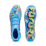 PUMA Future 9 Ultimate Advanced Level FG Firm Ground Men's Soccer Cleats - White/Blue/Pink/Yellow - Best Buy Soccer